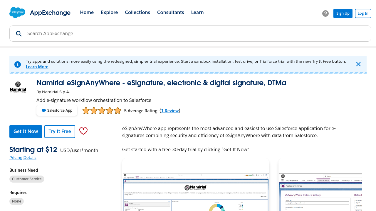 Namirial eSignAnyWhere